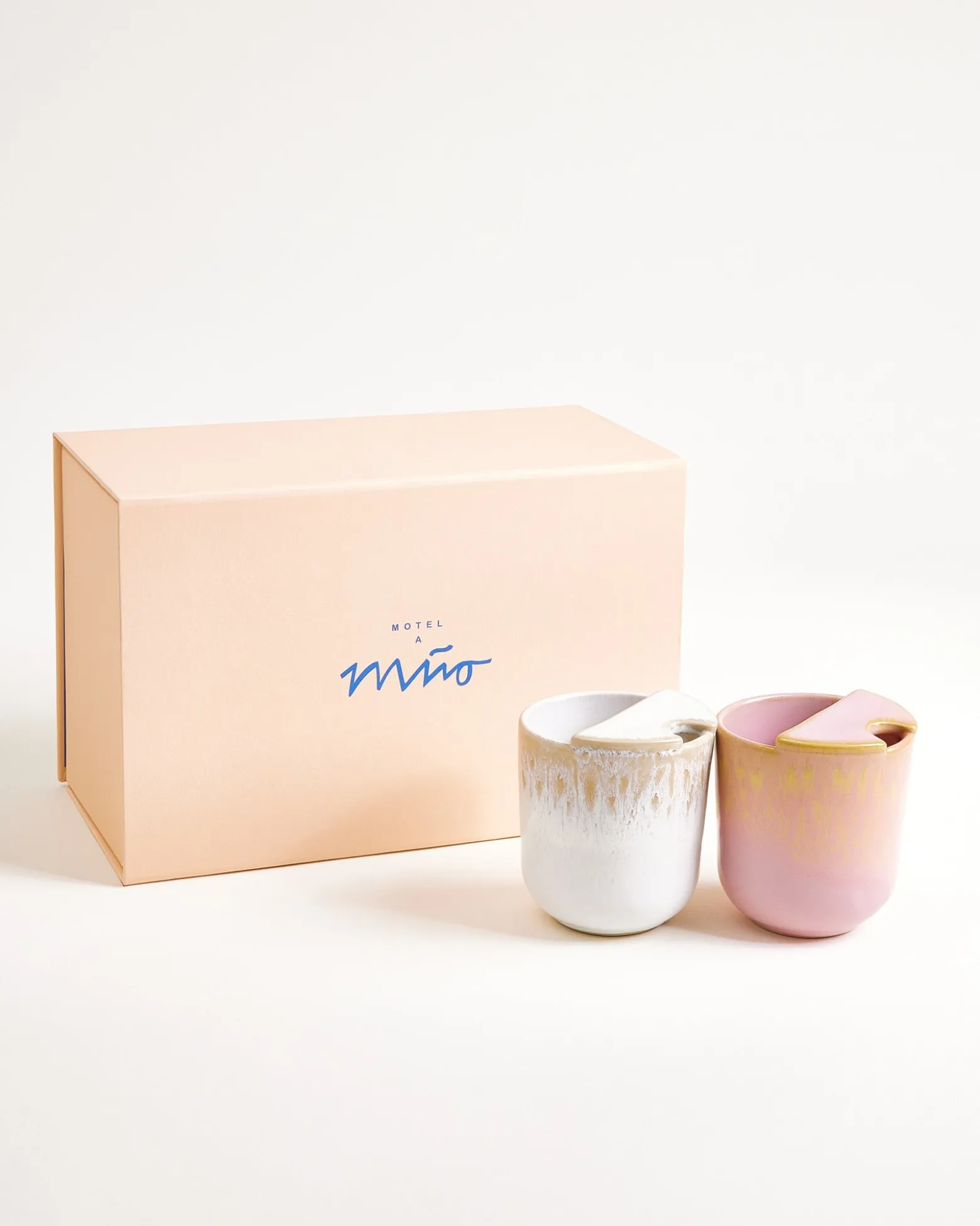 Gift Set Copa Alto Small To-Go cups sand rosé 3 pieces