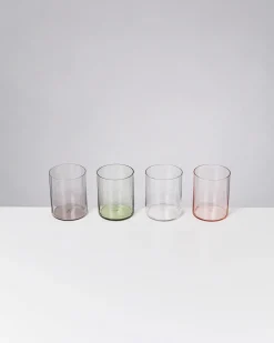 Joia Glas groß Blush Light mix 4er-Set
