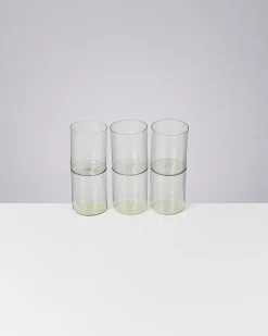 Joia Glas groß smaragd 6er-Set