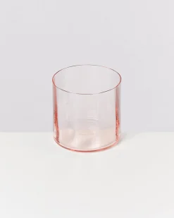 Joia Glas klein flower rosé