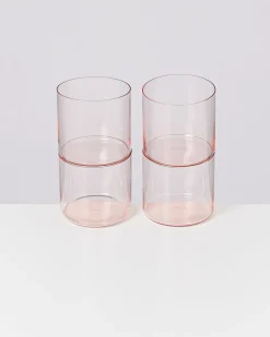 Joia Glas klein rosé 4er-Set