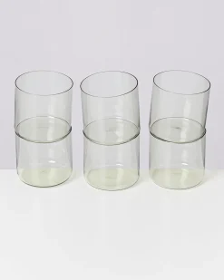 Joia Glas klein smaragd 6er-Set
