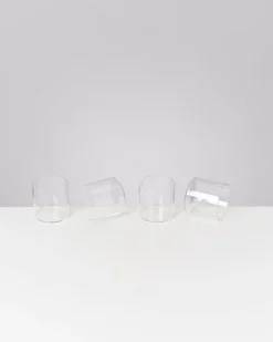 Joia Glas klein transparent 4er-Set