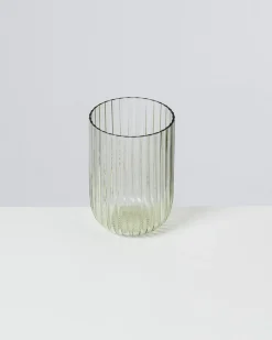 Joia - Glas riffled emerald