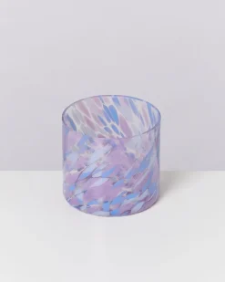 Joia - Glass small drops blue lilac