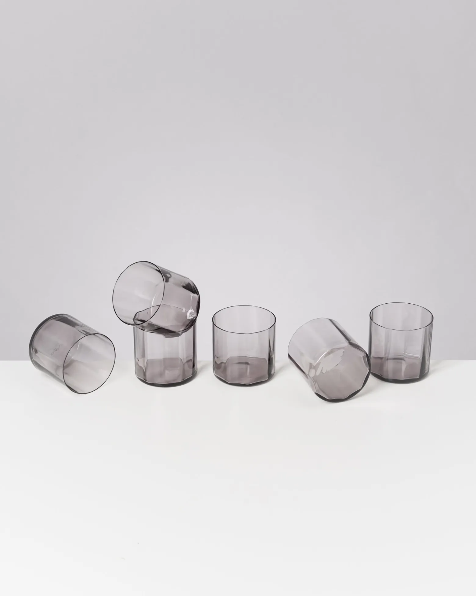 Joia - Glass small flower amethiste
