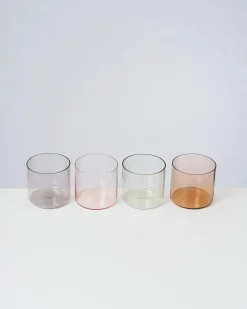 Joia - Glass small pink opal
