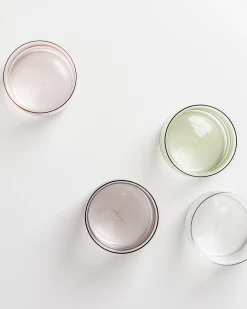 Joia - Set of 4 glasses small bubble mix