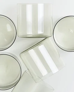 Joia - Set of 6 glass small emerald