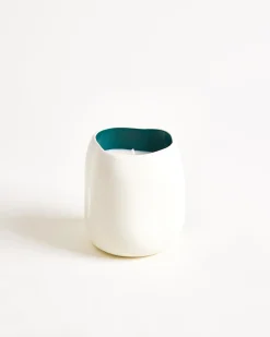 João - Scented candle Velvet Silk sand dark green