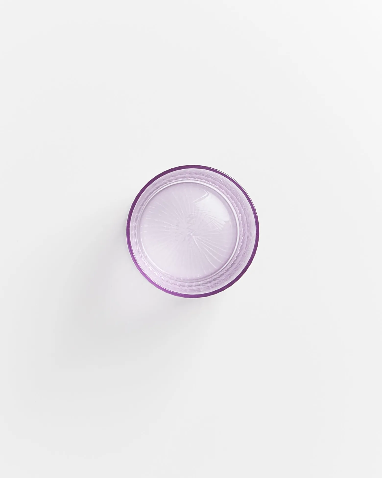 Leiria - Glass riffled purple