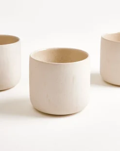 Lorosa Becher groß sand 6er-Set