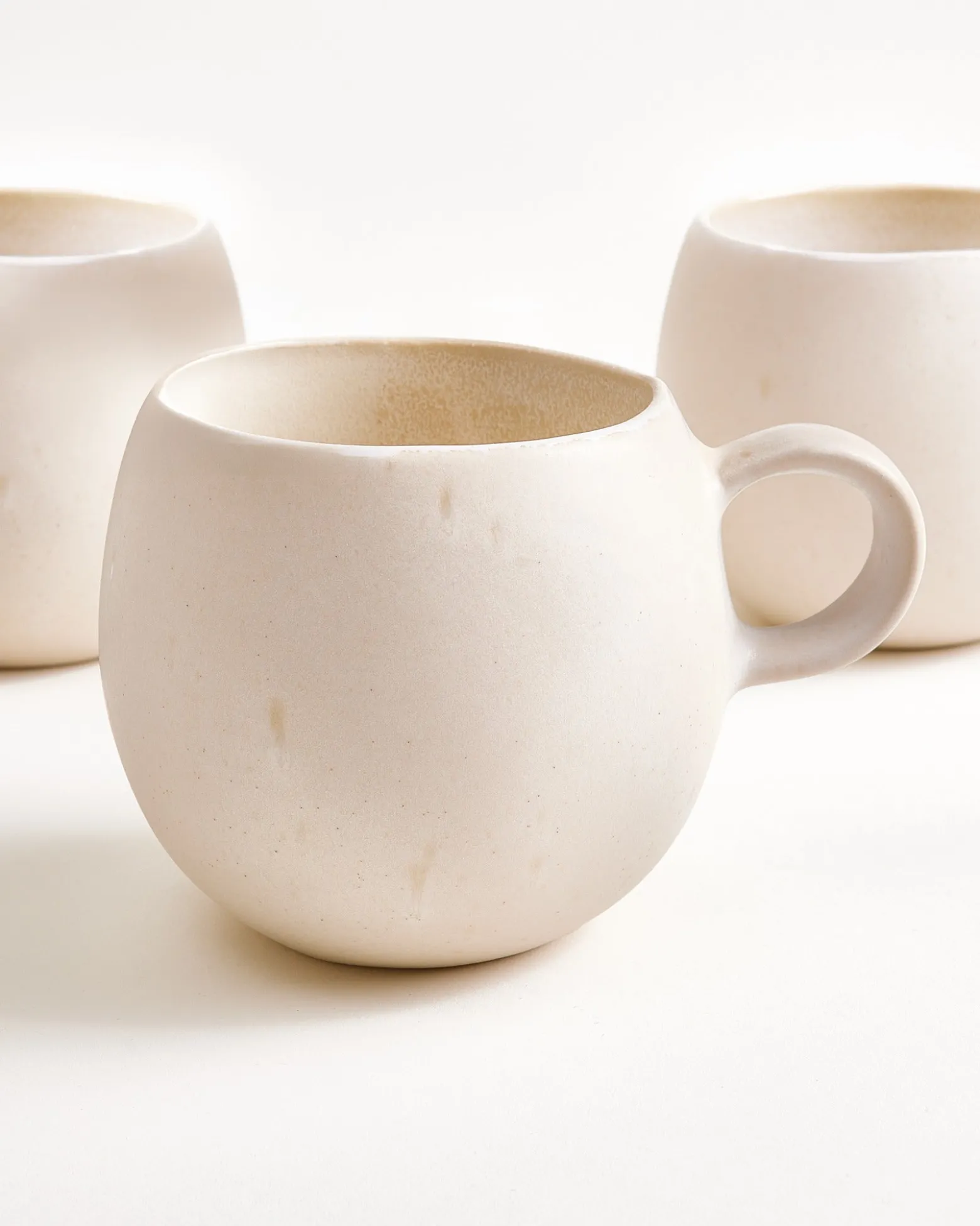Lorosa Tasse groß sand 6er-Set