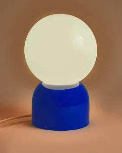 Lumo - Glass lamp sand dark blue