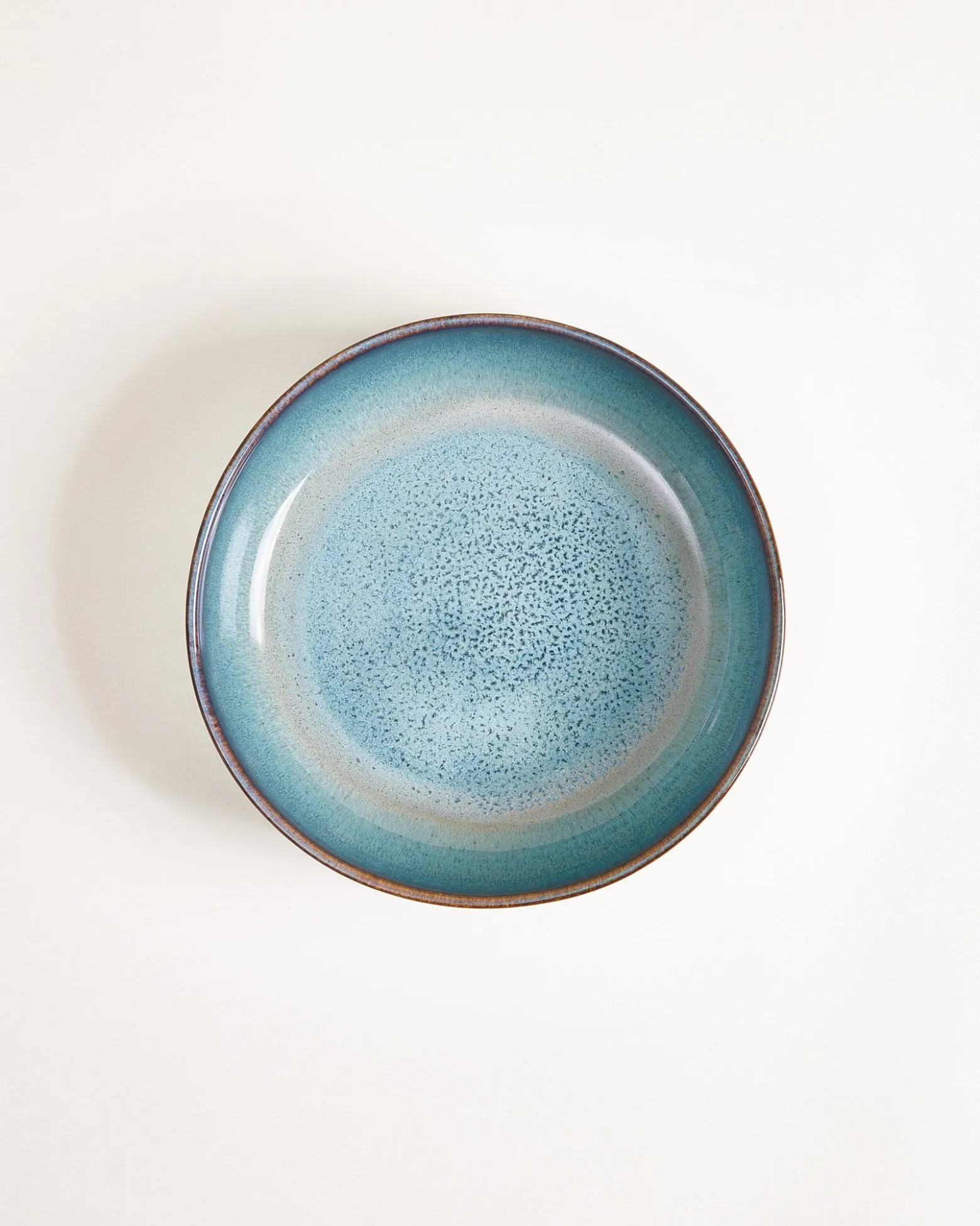Madeira - Pasta plate modern green-blue