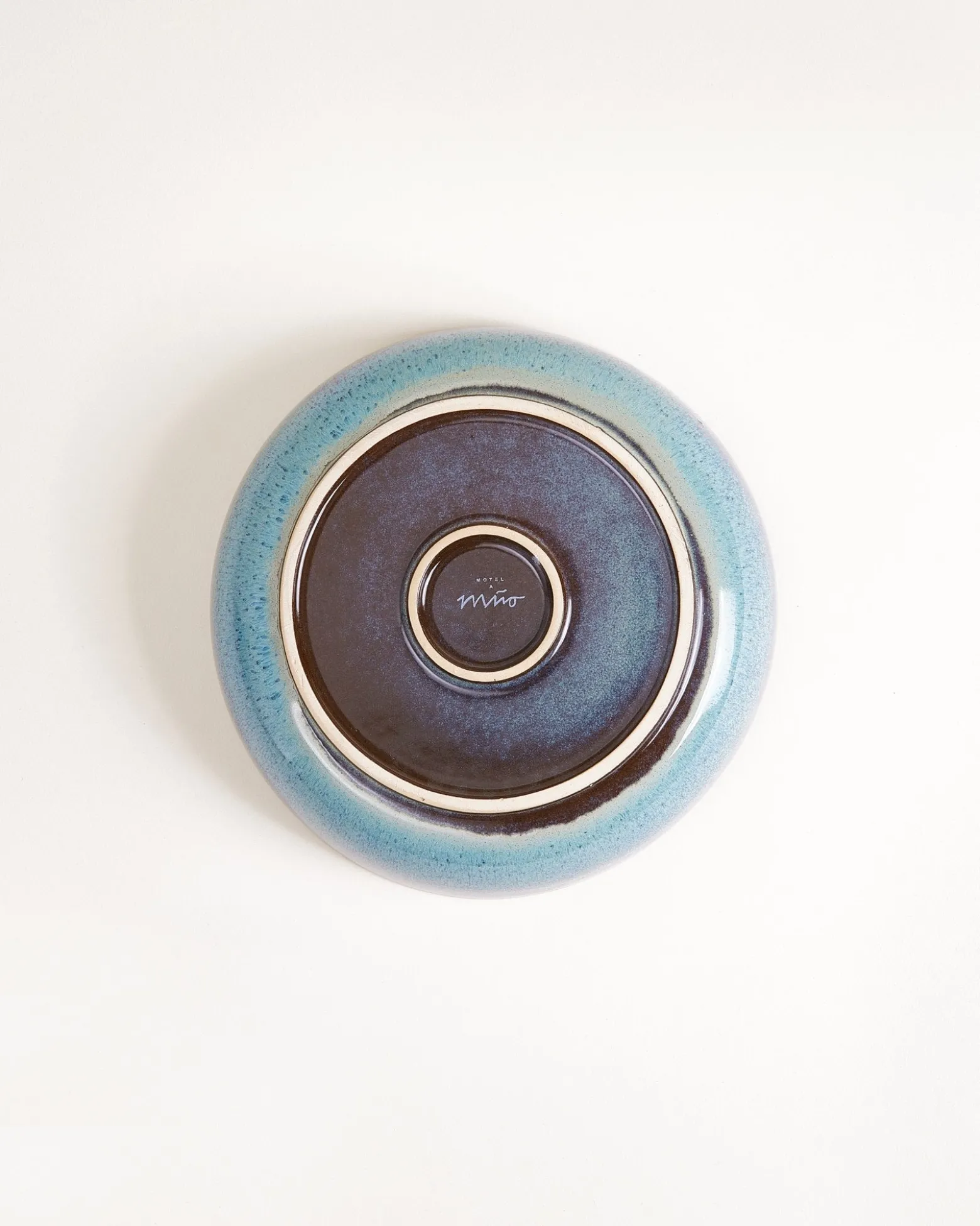 Madeira - Pasta plate modern green-blue