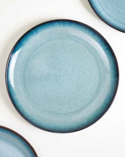 Madeira Teller groß classic grünblau