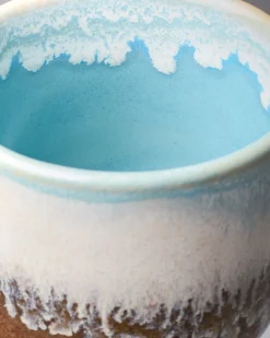 MaM x Mälzer&Fu Affogato cup & spoon light blue brown