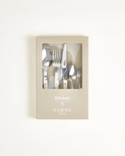 MaM x Sabre Paris - Cutlery Set of 5 off-white blue