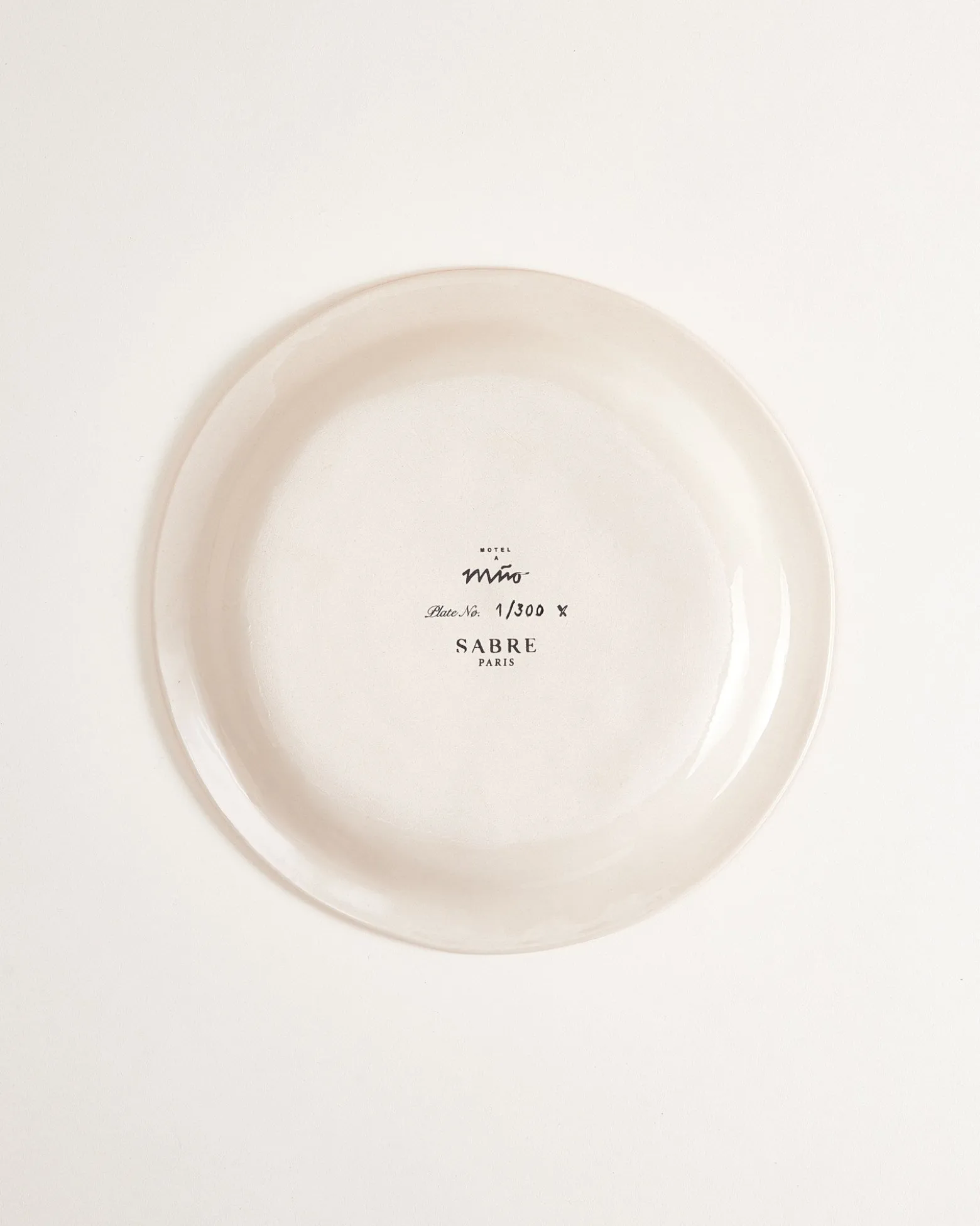 MaM x Sabre Paris - Large plate dark green