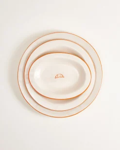 MaM x Sabre Paris Teller-Set orange 5-teilig