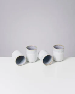 Melides Becher groß stoneblue 4er-Set