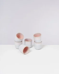 Melides Becher klein rosé 6er-Set