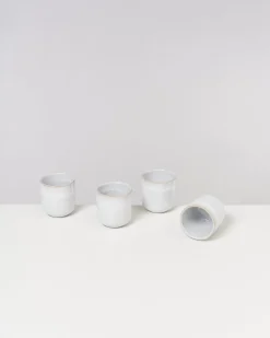 Melides Becher klein white 4er-Set