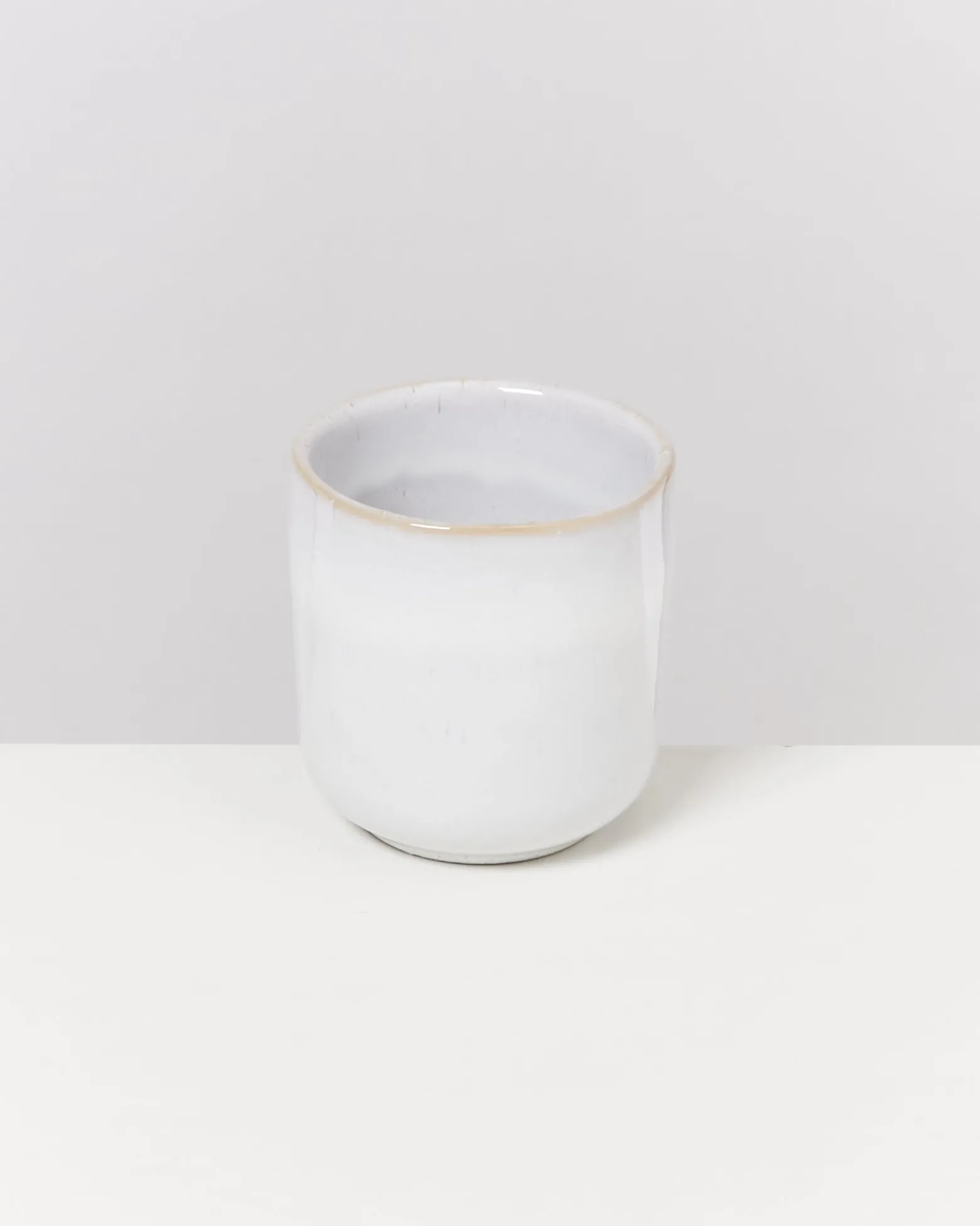 Melides -Set of 4 small cups white