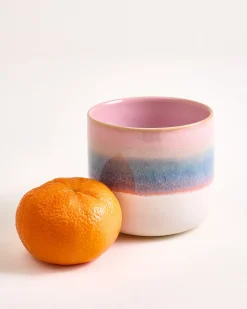 Nódoa - Large cup dipped pink blue
