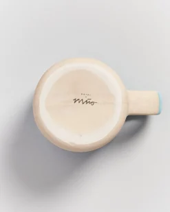 Nódoa - Large mug dipped light blue