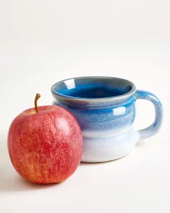 Ombra Tasse klein bubble dunkelblau hellblau 4er-Set