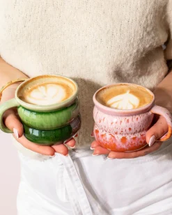 Ombra Tasse klein bubble grün dunkelgrün