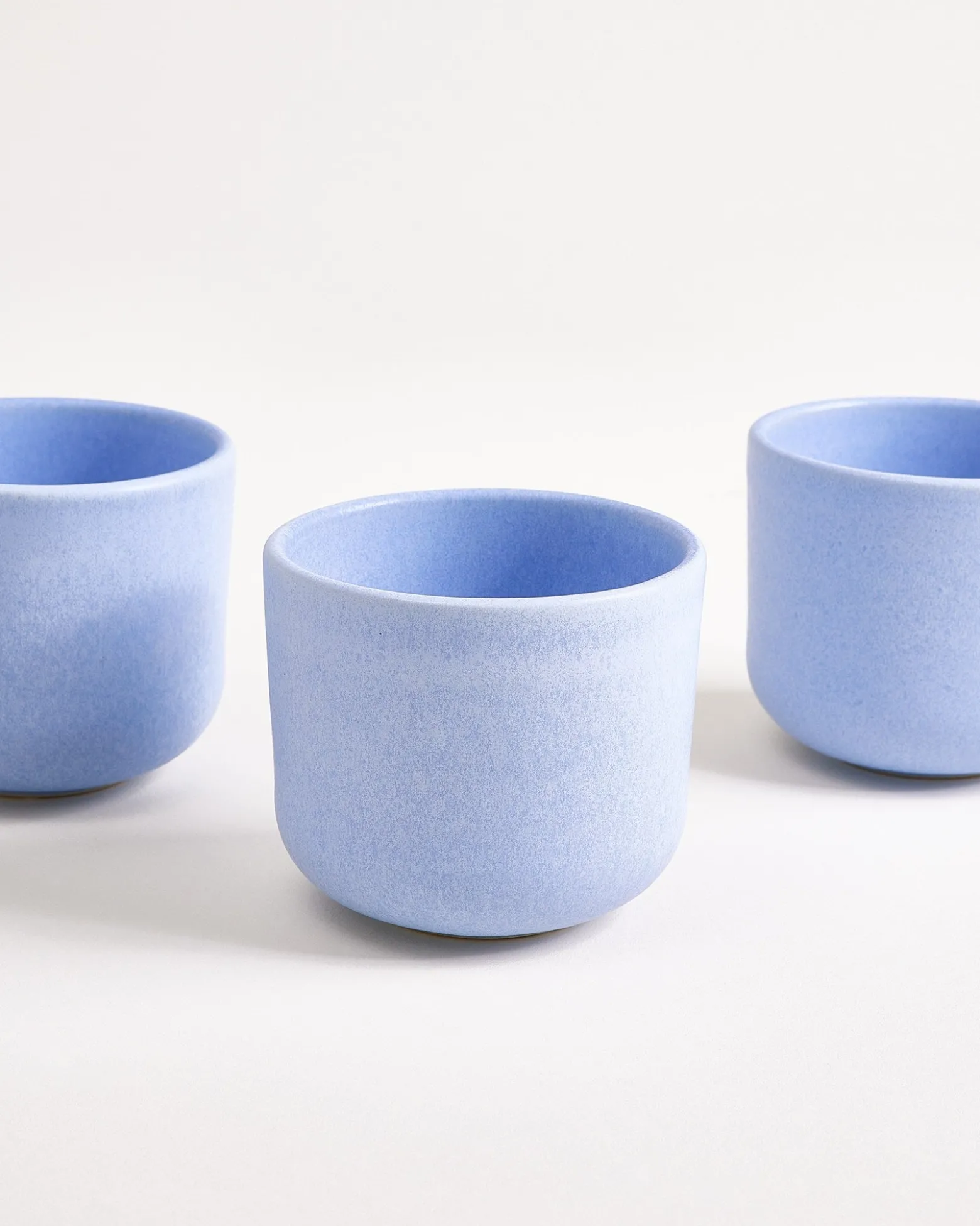 Sereno - Set of 6 cups small light blue