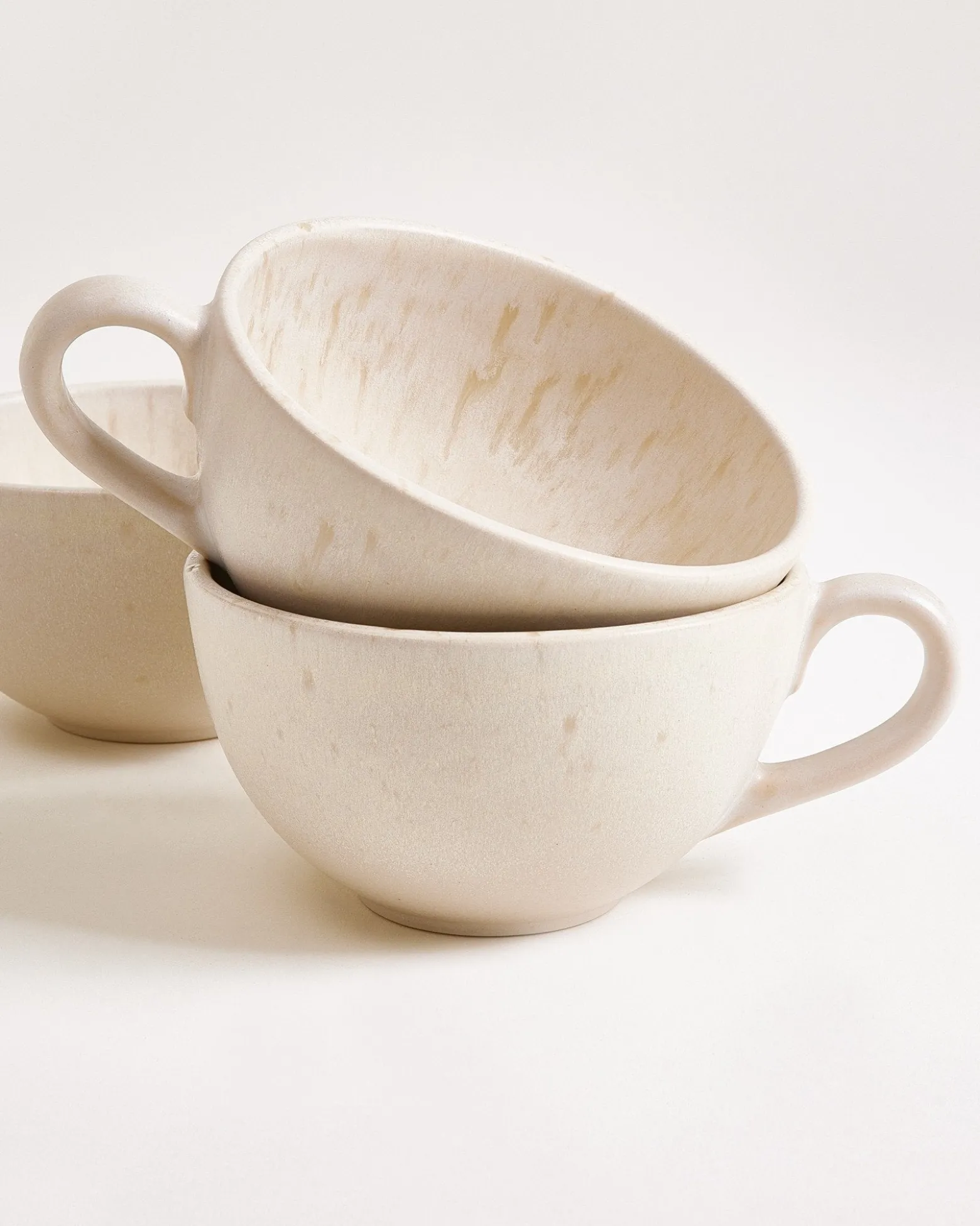 Sintra 6-Piece Set Teacup & Large Saucer classic sand