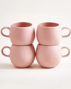Sintra Tasse groß rosé 4er-Set