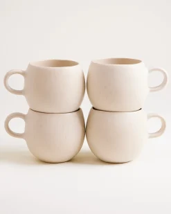 Sintra Tasse groß sand 4er-Set