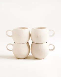 Sintra Tasse klein sand 4er-Set