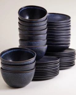 Turmalina - Tableware set black 40 pieces